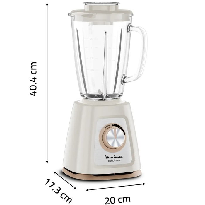 Moulinex Blendforce LM430A10 Batidora de vaso de 1,75 L y 800 W Moulinex Blendforce LM430A10 Batidora de vaso de 1,75 L y 800 W